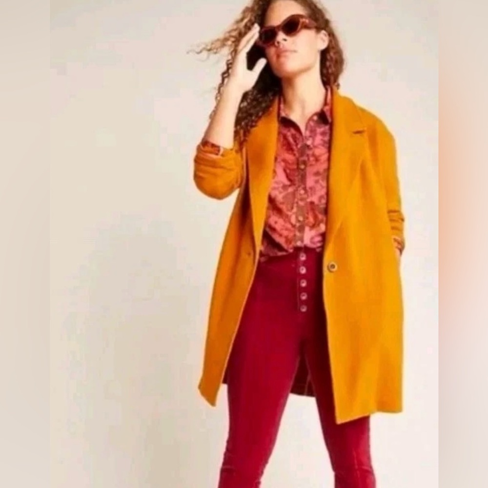 Anthropologie Corinthia Cardigan/ Coat
Oversized Textured Loose Robe, size M